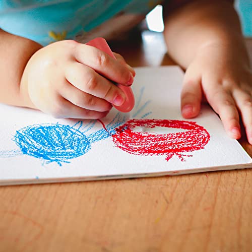 Amazon Basics Jumbo Crayons For Toddlers, 12 Count, Multiple #TOP5