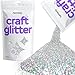 Hemway Craft Glitter 100g 3,5 Unzen Chunky 1/40 Unze Silber günstig Kaufen-Hemway Craft Glitter 100g 3,5 Unzen Chunky 1/40