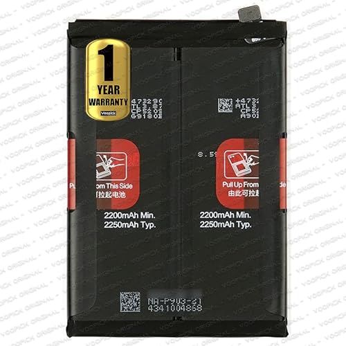 Image of Original BLP903 Battery Compatible for OnePlus Nord CE 2 5G (IV2201) - with 1 Year Warranty* [Capacity: 4500mAh]