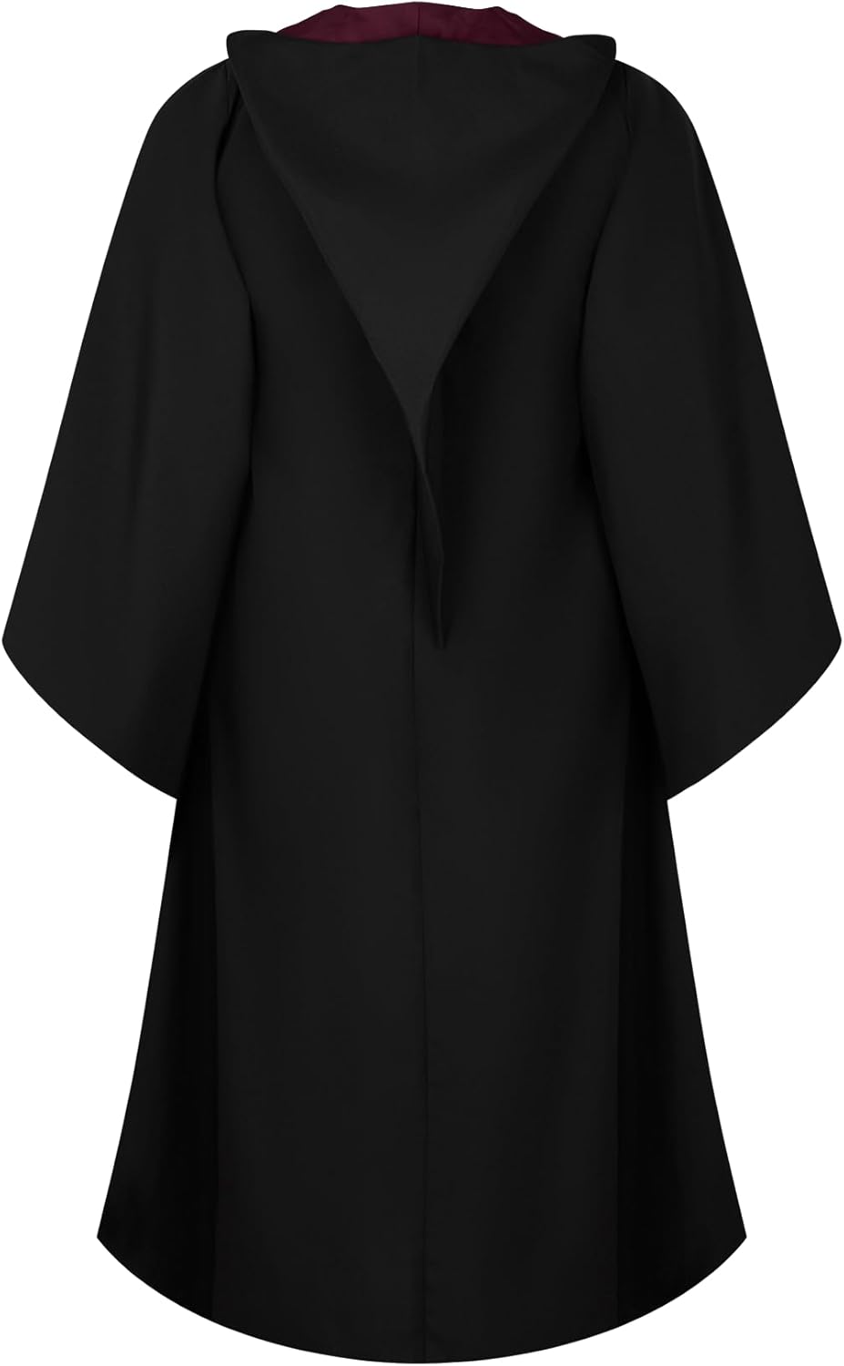 Harry Potter Personalized Adults Robe – Official Hogwarts House Costume with Crest, Scarlet Lining & Wand Pocket