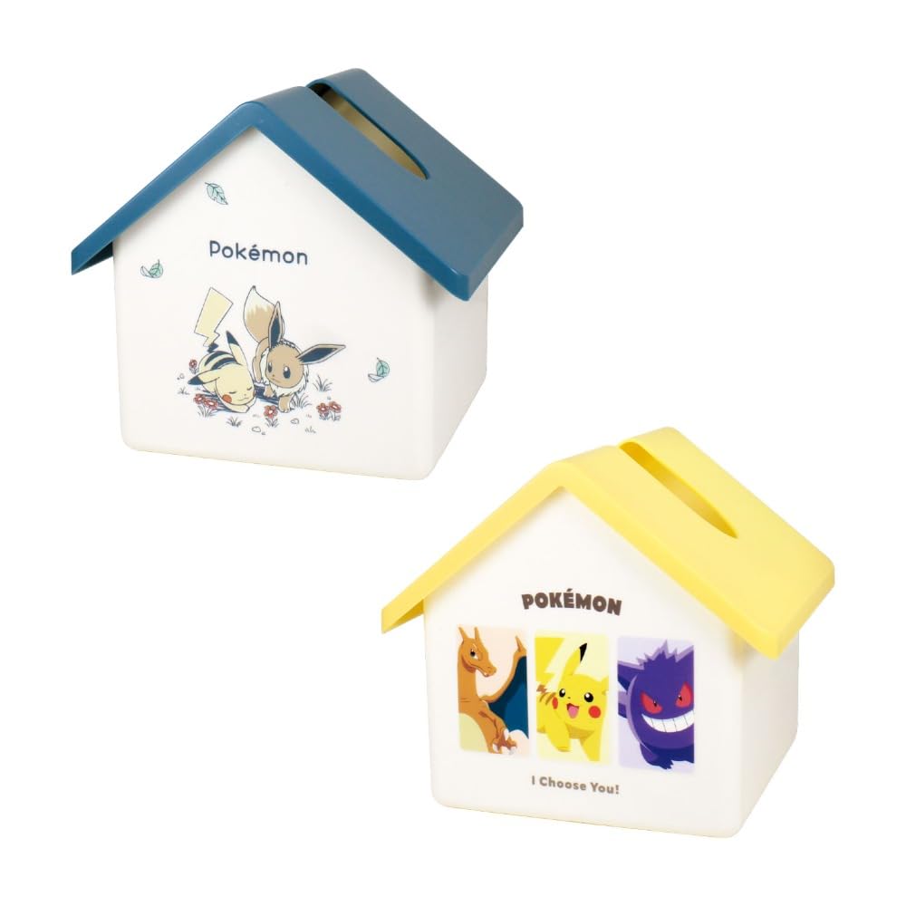 Amazon｜ティーズファクトリー ポケモン ハウス型ティッシュケース