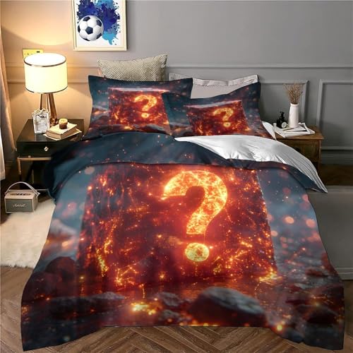 Housse de couette avec fermeture éclair résistante 260x220cm