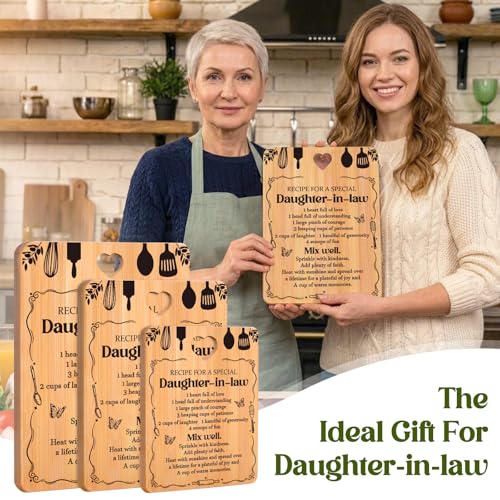 Set 3 Tablas de Cortar de Bambú para Cocina miniatura 2
