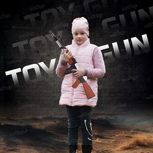 Image of Zest 4 Toyz Ak 47 Toy Shooting Gun for Kids with Laser Light with 500 Bullets Sniper Guns /Rifle Guns /Machine Gun Toy (Pack of 1)