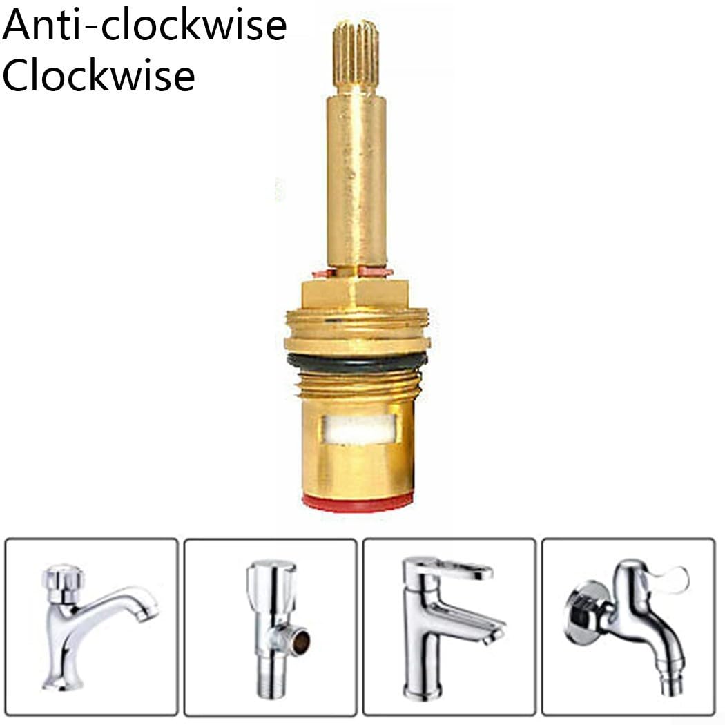 Copper Hot Water Valve Core, Replacement Copper Body Tap Cartridge - Image 3
