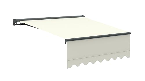 Canopée Store Banne Motorisé Gris Semi Coffre Sombra – Store