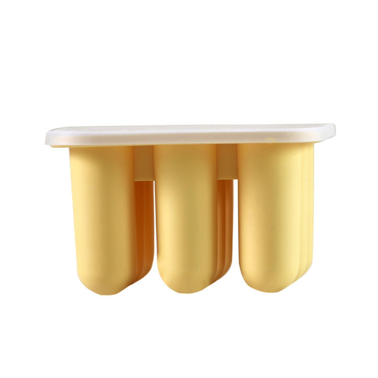 Tsophreniq 9 Cavities Ice Lolly Popsicles Easy-Release Cream Mold Silicone for Hand-Making Cream Silicone Mold
