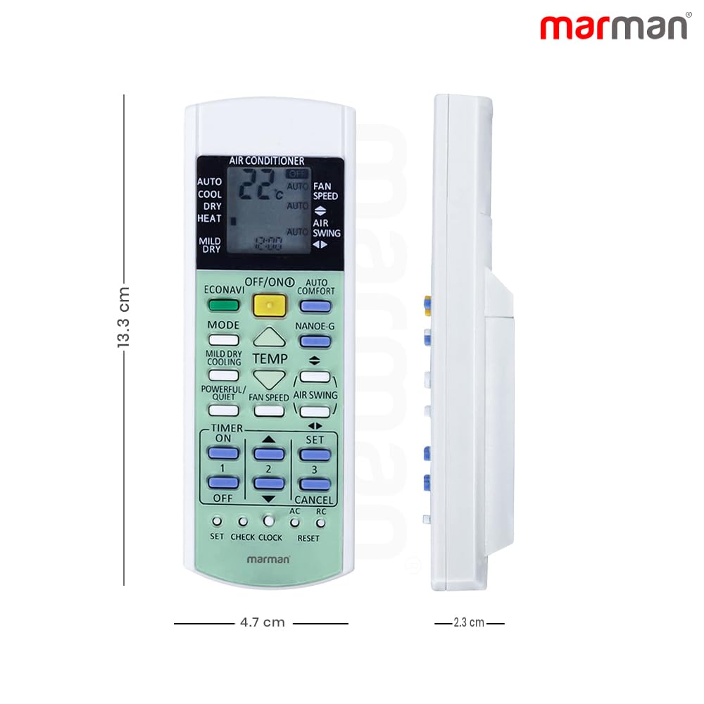Diwali Offer Buy Now Marman® Compatible With Panasonic Air Conditioner Remote
