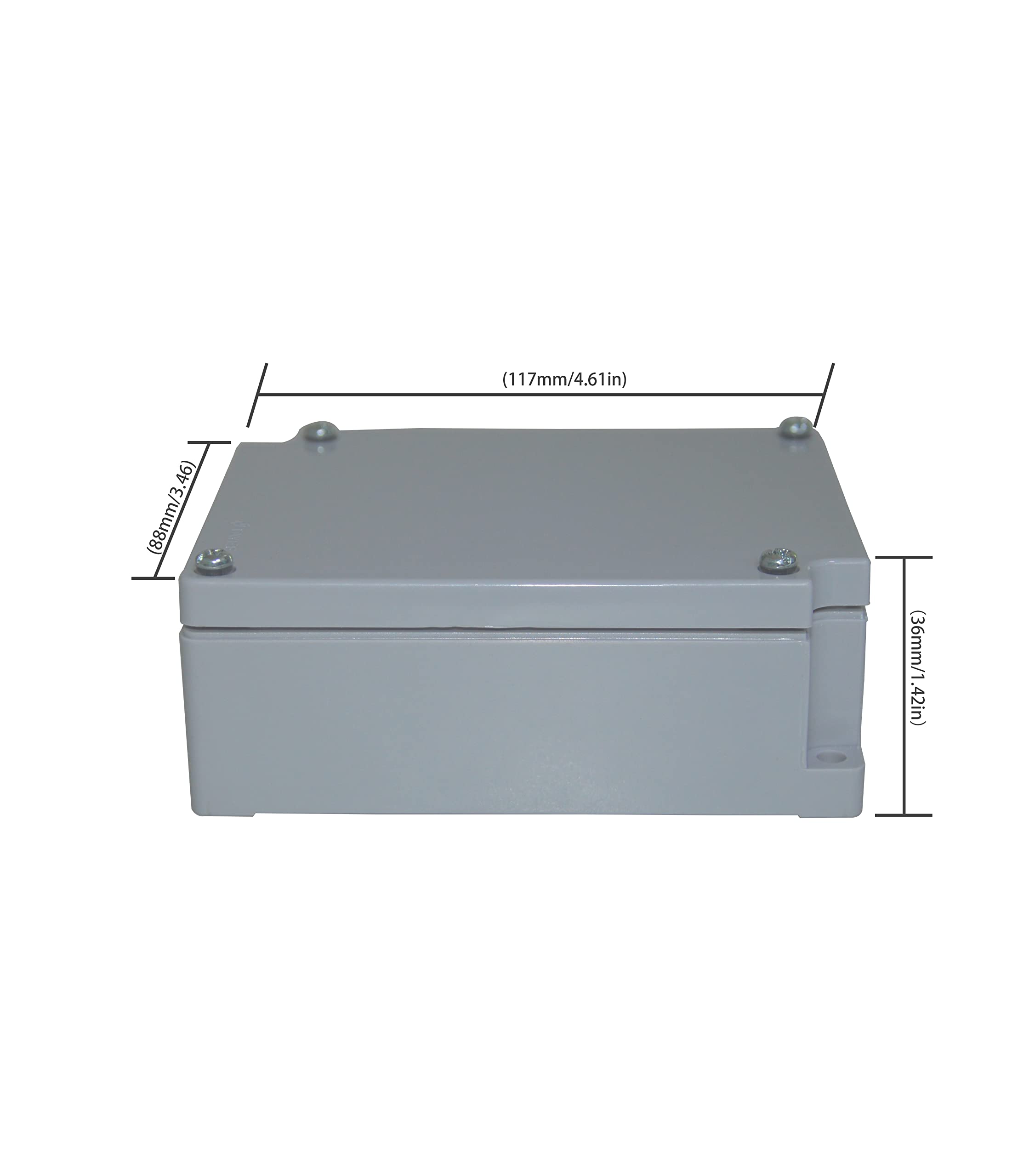 Scatola Per Cavi SECURICAM Scatola Di Giunzione Impermeabile Bianca IP65 100x100x70mm - Per Cablaggi Elettrici E CCTV Wallbox 7 KW - Foto 6