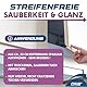 GLORYPURE KÜCHEN-FRONTEN MAGIER HOCHGLANZ 750 ml | Professioneller Spezialreiniger für hochglänzende Küchenfronten, streifen- und schlierenfreie Oberflächen | Anti-Fingerprint, optimale Werterhaltung