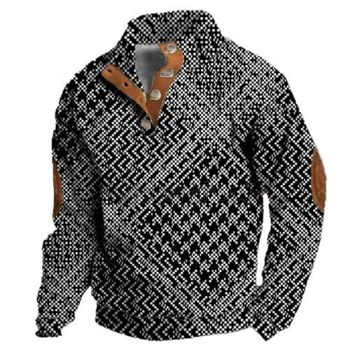 Pullover Uomo Primavera Maglioncino Mezza Sportive Giallo Corte Full Mezzo Baseball Octopus Autunnali Fluorescenti L Pois Senape Spesso Pettinata Montone Lino Antipioggia