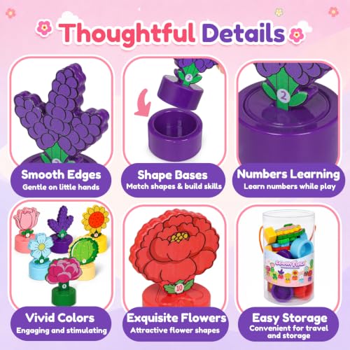 Image of Counting Color Sorting Sensory Sin Toys for Ages 3+ Boys Girls