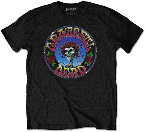 Camiseta Oficial Grateful Dead Bertha Frame Para Hombre - Talla X-Large, Manga Corta, Estilo Rock