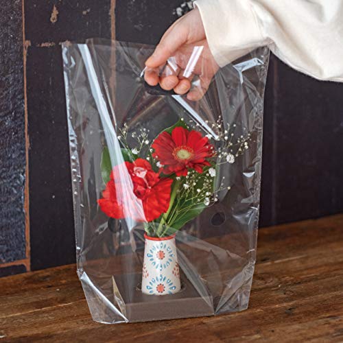Amazon.co.jp: ヘッズ 日本製 無地 袋 25×32×10cm XS 透明 50枚