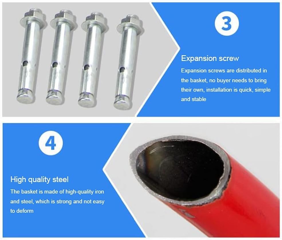 Wall-mountedBasketball+Rim Basketball Hoop,Basketball Rim,Indoor and Outdoor Hanging Basketball Door,Wall-Mounted Basketball Hoop with All-Weather Net Suitable for Indoor and Outdoor backboards