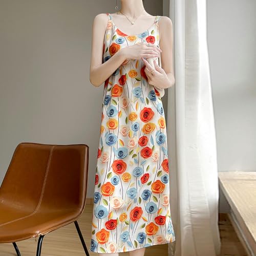 Robe à bretelles rose en trois dimensions légère pour silhouette fine