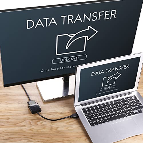 Dtol Hdmi To Vga, Gold-Plated Hdmi To Vga Adapter (Male To Female) For Computer, Desktop, Laptop, Pc, Monitor, Projector, Hdtv, Chromebook, Raspberry Pi, Roku, Xbox And More - Black #TOP4