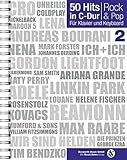  50 Hits in C-Dur Rock & Pop Band 2: Noten, Songbook für Klavier, Gesang, Keyboard