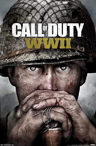 Trends International Wall Poster Call of Duty: Wwii-Key Art, 22.375" x 34"