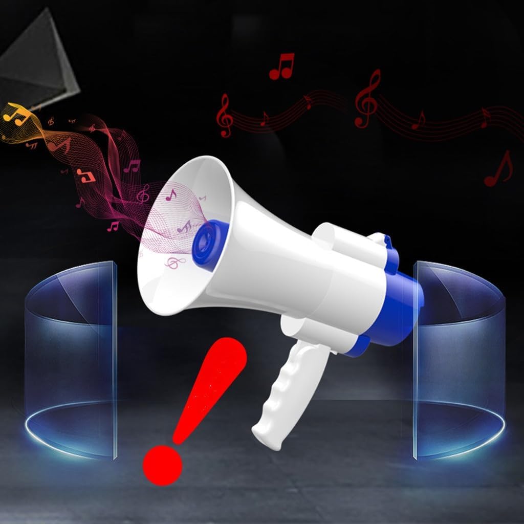 Recording Loudspeaker Outdoor Street Peddling Handheld Propaganda Rechargeable