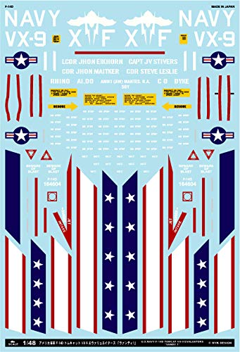 Amazon | A-48054 アシタのデカール 1/48 F-14D トムキャット VX-9