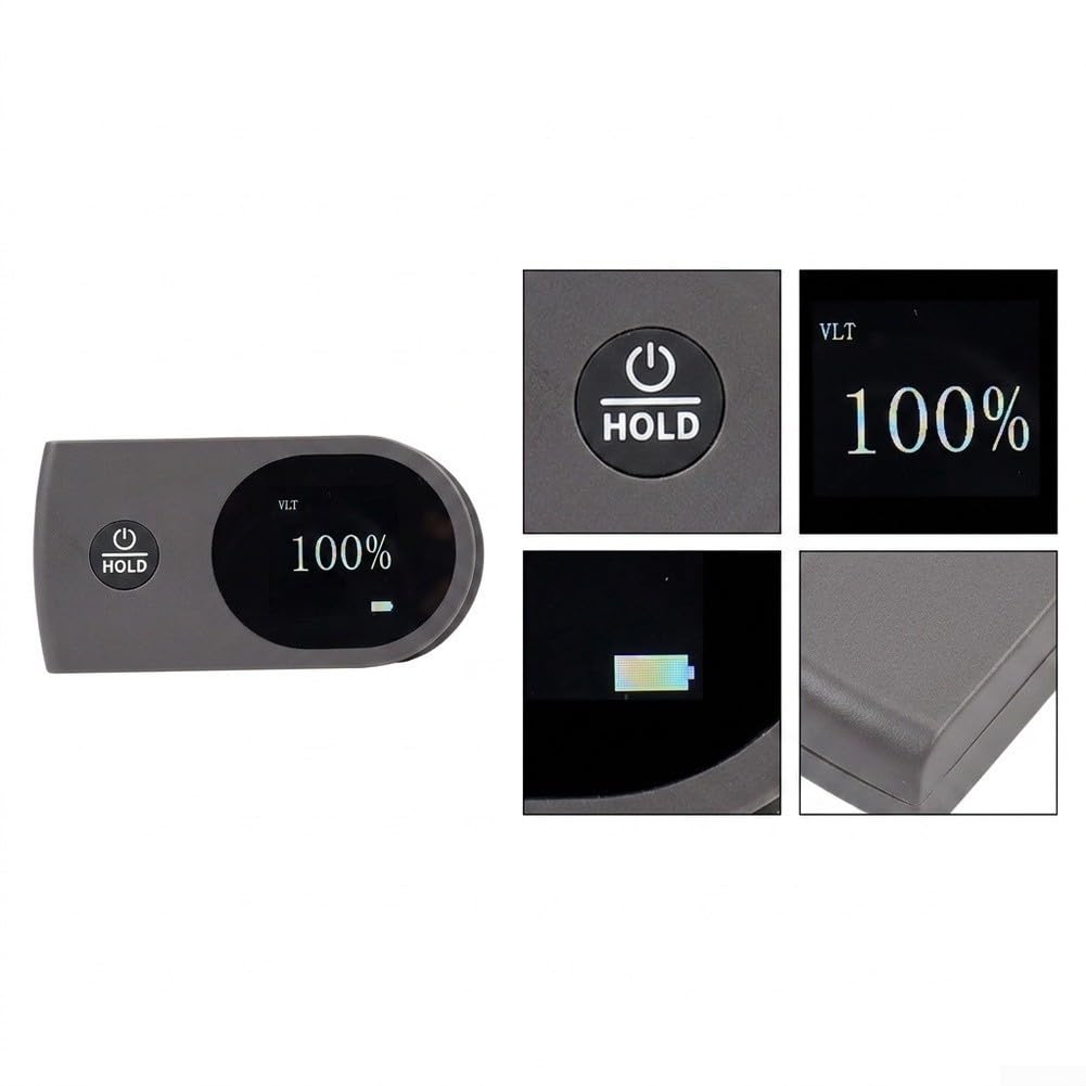 LS161 Folientester 3-Parameter UV IR Sichtlicht ABS Folienmessgerät für Auto Glas Wärmeisolierung Tragbarer Tester für Sonnenschutzfolie mit TFT Display Präzises Messgerät 0,1% für auflösung für | Misst Sichtlicht, UV365nm, IR940nm gleichzeitig, für ideal