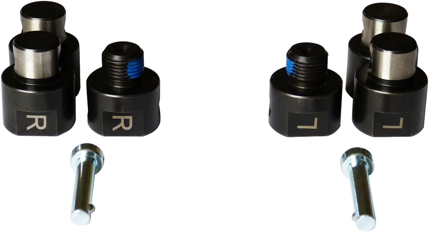 Ergonomic Hand Pedals for Magnetrainer Leg and Arm Exerciser - Upper Body Ergometer for Physical Therapy, Exercise Machine Attachments for Arm Rehab Workout Equipment