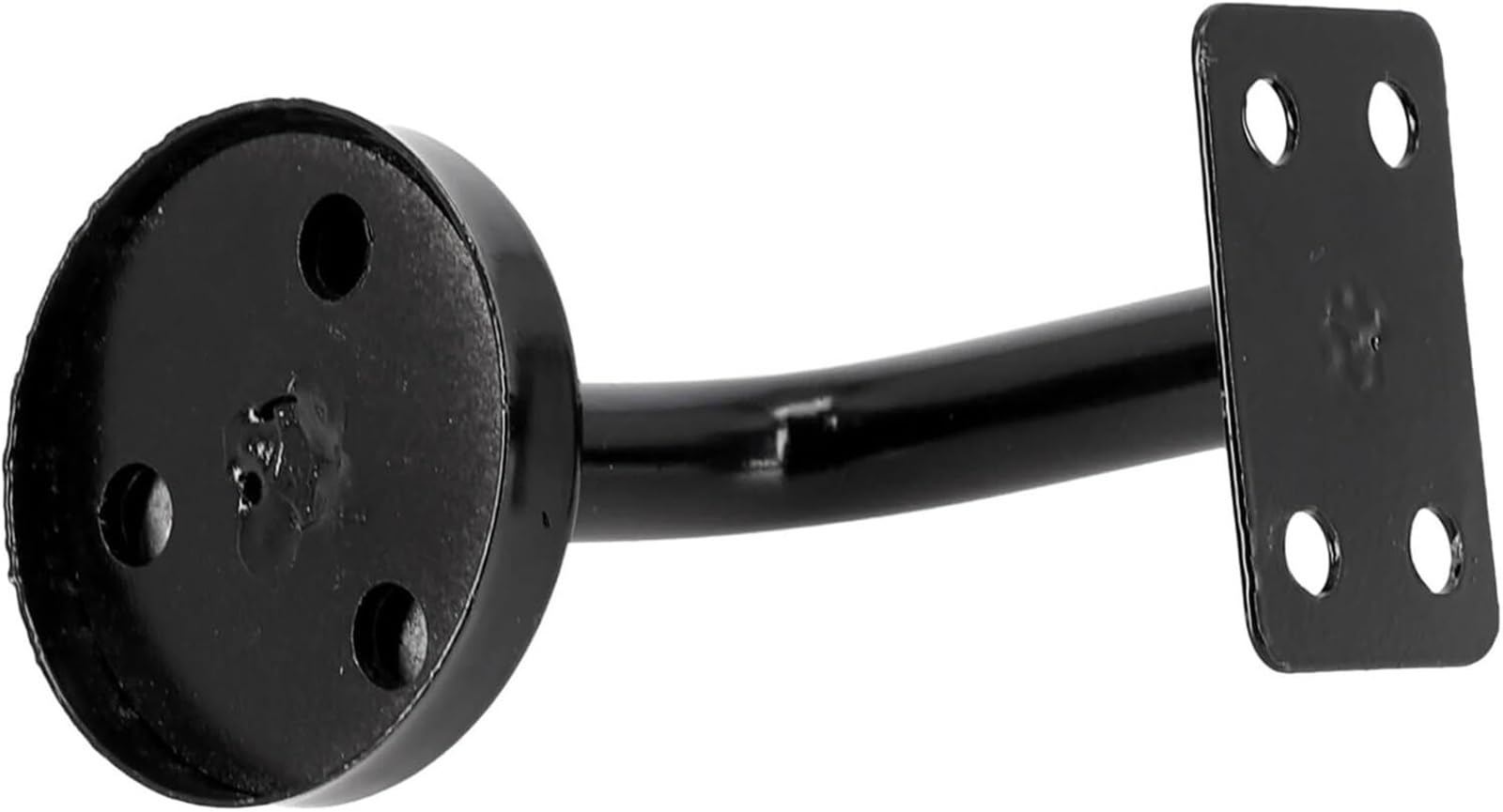Soporte de pared curvo de alta resistencia para barandilla de escalera