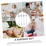 Zoom IMG-2 topperfun 4pezzi cucchiai in acciaio Zoom IMG-2 topperfun 4pezzi cucchiai in acciaio