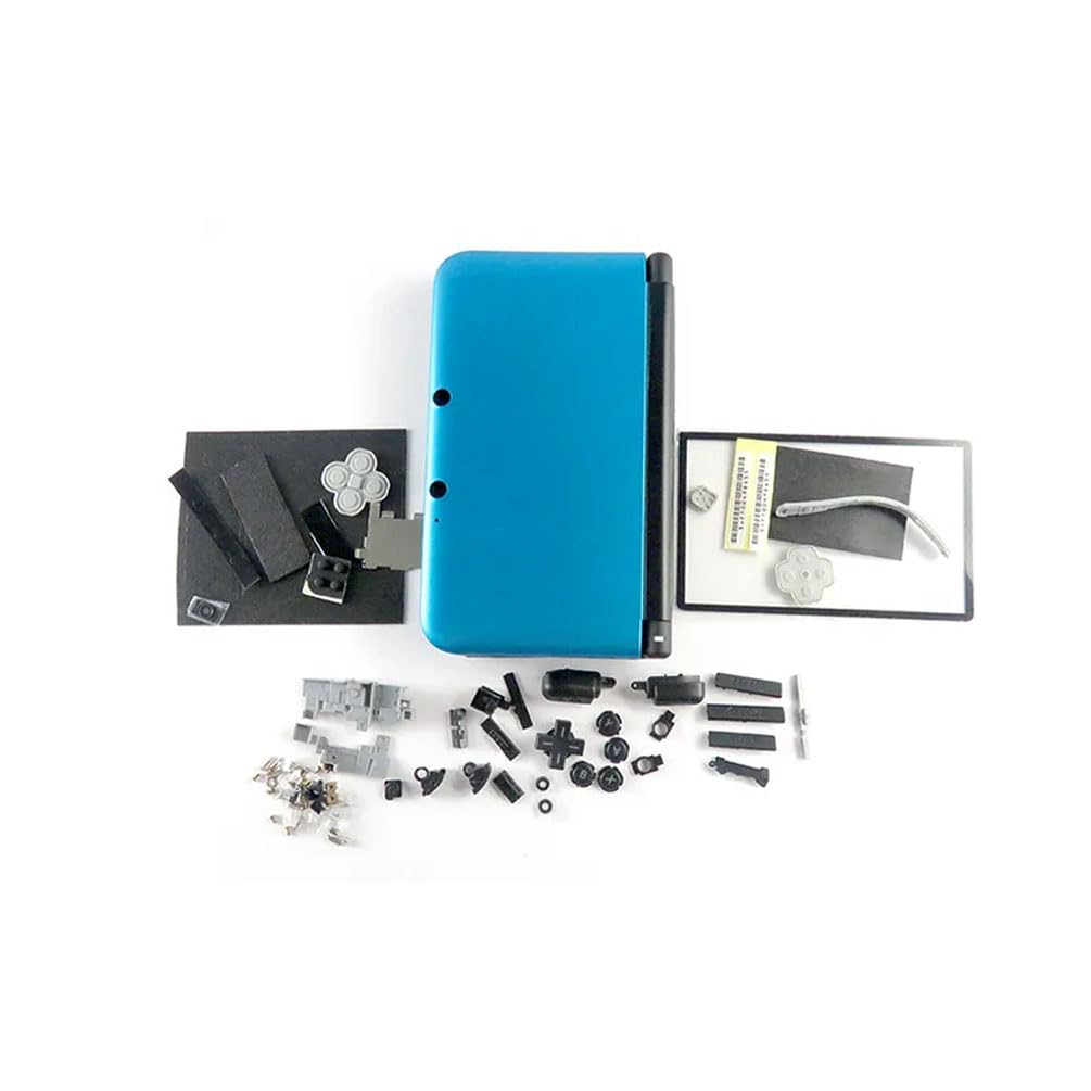 Full Housing Shell Case for Nintendo 3DSLL 3DSXL Console Protector Case with Buttons Accessories (Sliver Grey)