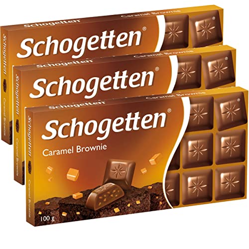 Schogetten German Milk Chocolate (Pack of 3) (Caramel)