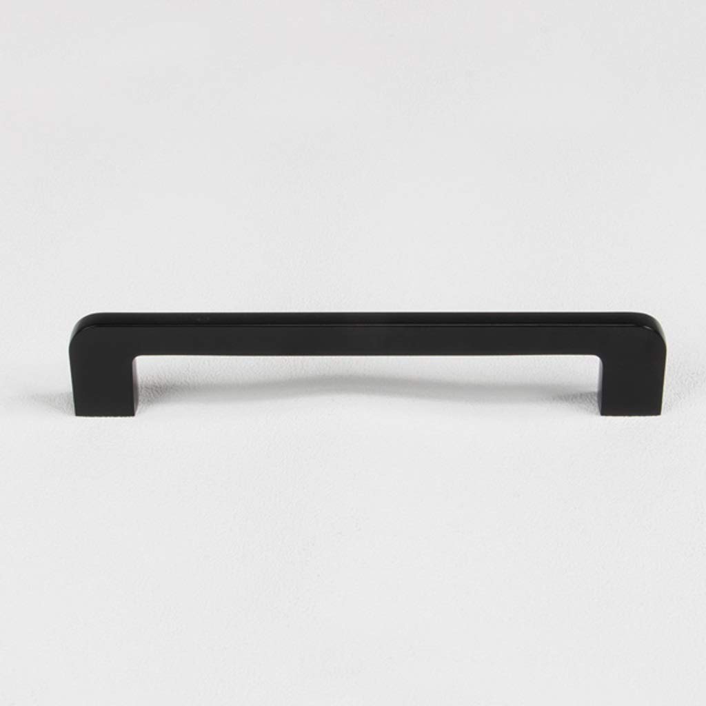 Poignées noires 178mm pour cuisine et meubles de style minimaliste