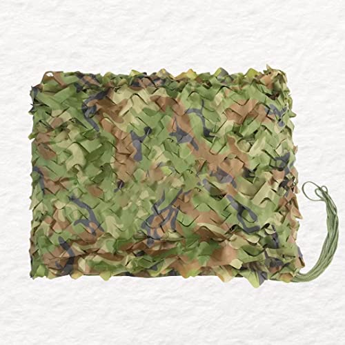 Loogu Camouflage Netting, Camo Net Hunting Blind Great For Sunshade Camping Shooting Hunting Etc. (150D Polyester, 6.5X10Ft) #TOP3