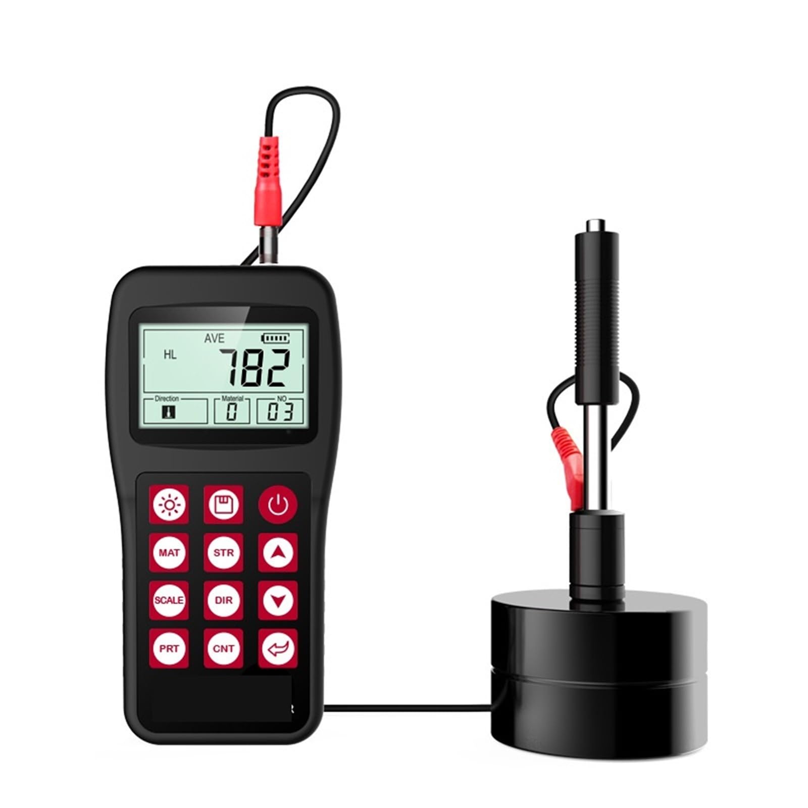 Gqnblvhzupdm One Color Hardness Tester Portable Metal Hardness Tester For Leeb Measurements