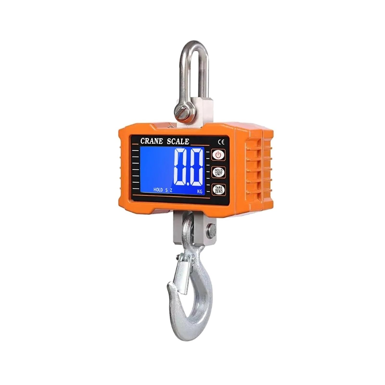 Bilancia sospesa, 1000kg/2204lb Bilancia digitale sospesa per gru | Dotata di display digitale leggibile e struttura robusta per cantieri e sollevamento industriale.