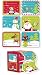 60 Jumbo Self Adhesive Christmas Gift Tags Labels in Easy To Use Roll Just Pull & Place