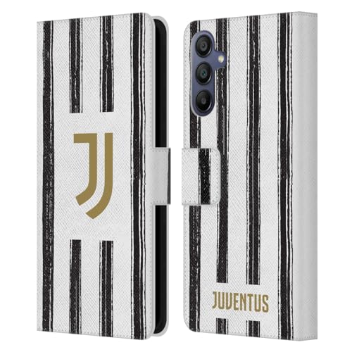 Carcasa de cuero Samsung Galaxy A15 Juventus funda libro acabados premium kit 2020/21