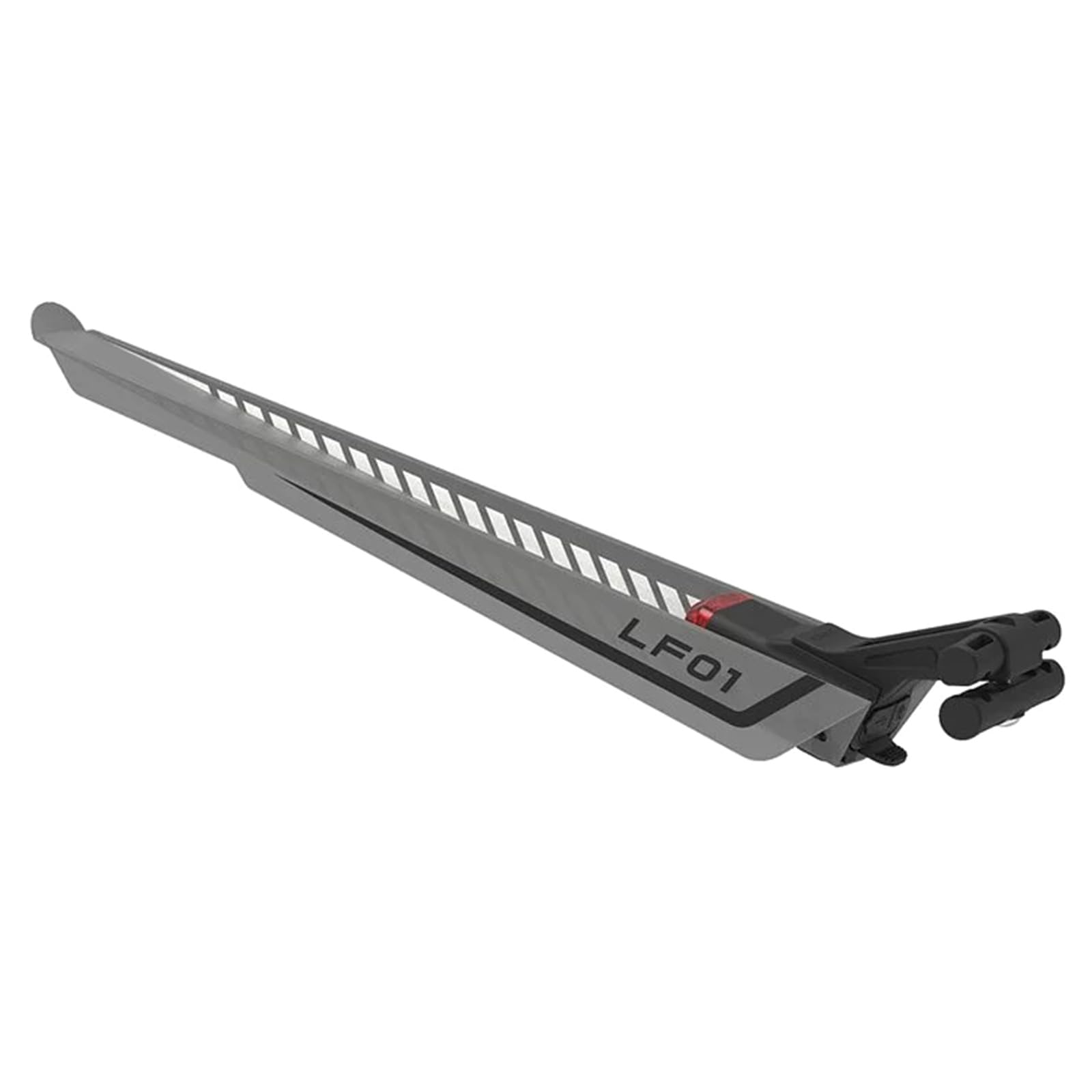 Guardabarros trasero ligero con luz trasera LED, ajustable, para bicicleta de montaña y carretera, a prueba de salpicaduras, fácil de instalar, para ciclismo, bicicleta de carretera, accesorio