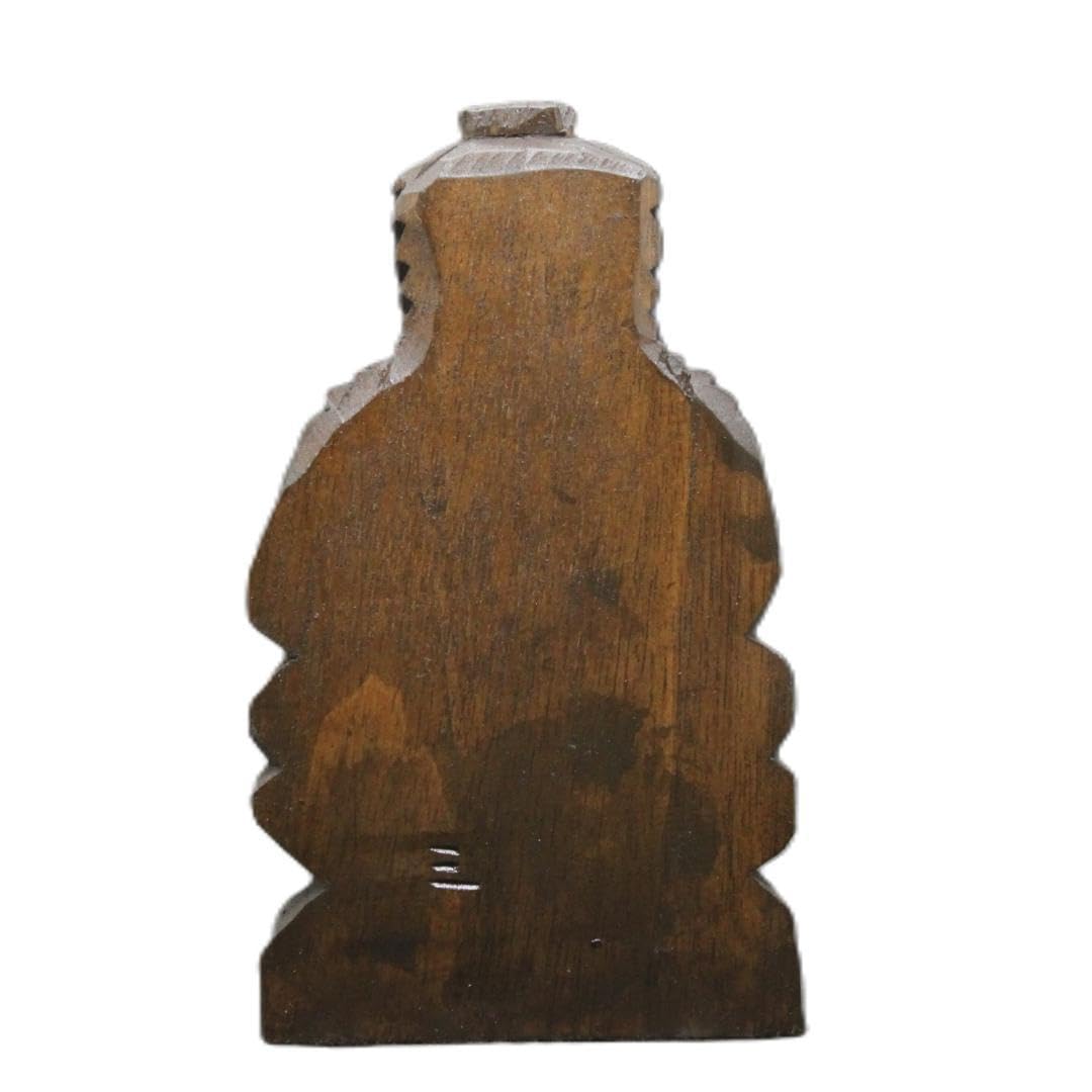 Amazon.co.jp: 不動明王坐像（15cm fd5126）仏像 円空仏 摸刻