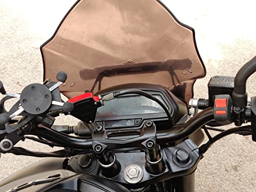 Image of Pro-Spec Easy Clutch Pro Motorcycle Clutch Cable 650 CC & Below (EC 220 R Red)