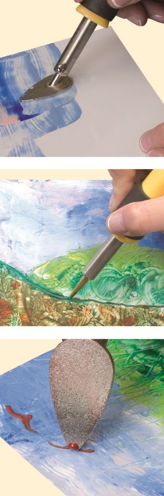 folia 2330 - Encaustic - schilderkaarten, DIN A4-formaat, 50 vellen, sterk gecomprimeerd, zeer glad speciaal papier voor de waskrijtechniek