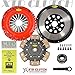 XTD STAGE 3 MIBA CLUTCH KIT compatible with 1998-2006 VOLKSWAGEN GOLF JETTA BEETLE TDI 1.9L TURBO DISEL / 1990-1991 VW CORRADO G60 1.8L S/C