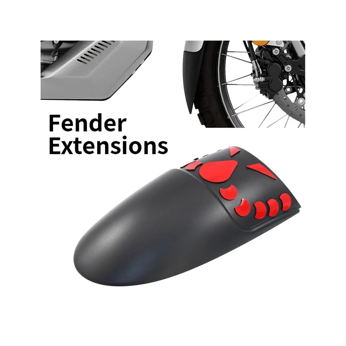 Parafango motocicletta Accessori moto Estensione estensione parafango parafango anteriore per Tuareg 660 Tuareg660