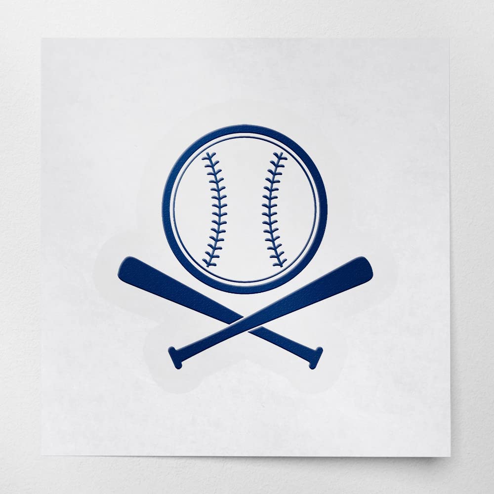 Crossed Baseball Bats