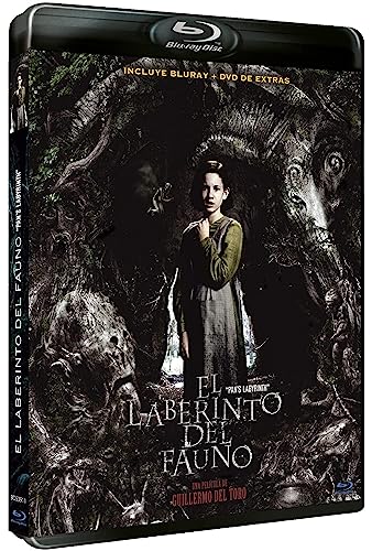 Pans Labyrinth, El Laberinto del Fauno (2006) Blu-Ray Spanish Import, English Subtitles, Guillermo del Toro, Sergi López, Ivana Baquero, Maribel Verdú, Ariadna Gil