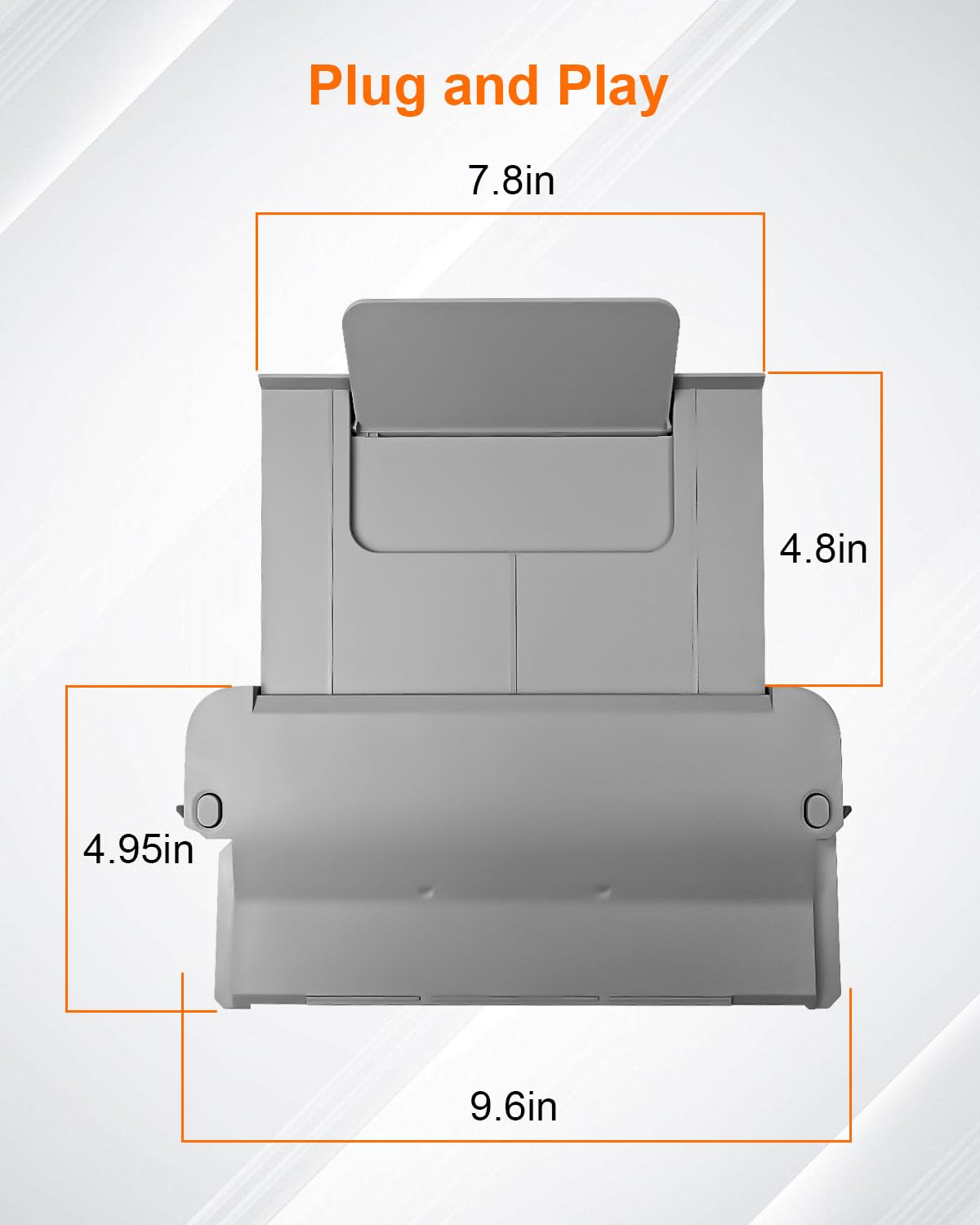 Vassoio di uscita carta adatto per HP OfficeJet Pro 9010 9015 9012 9016 9019 9018 9010E 9016E 9015E 9018E 9013E 9110B 9130b 9125e Parte di ricambio per stampante