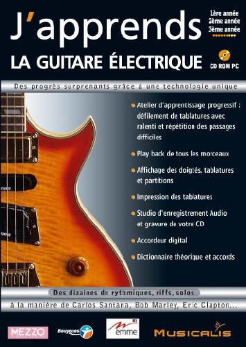 J'apprends la guitare électrique (vf - French software)