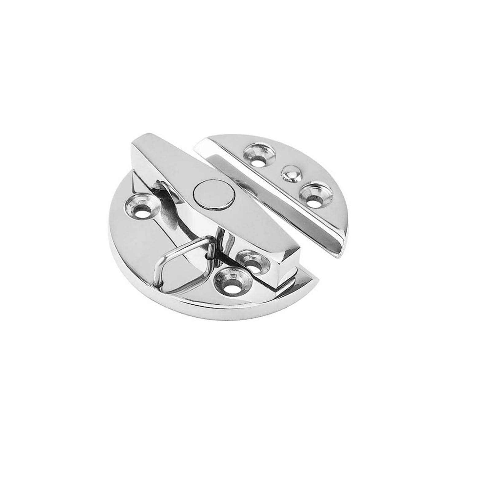 Marine Hardware Boat Accessories 316 Stainless Steel Door Cabinet Latch Round Turn Button Twist Catch Ship Yacht Hot Accessori e Ferramenta Nautica