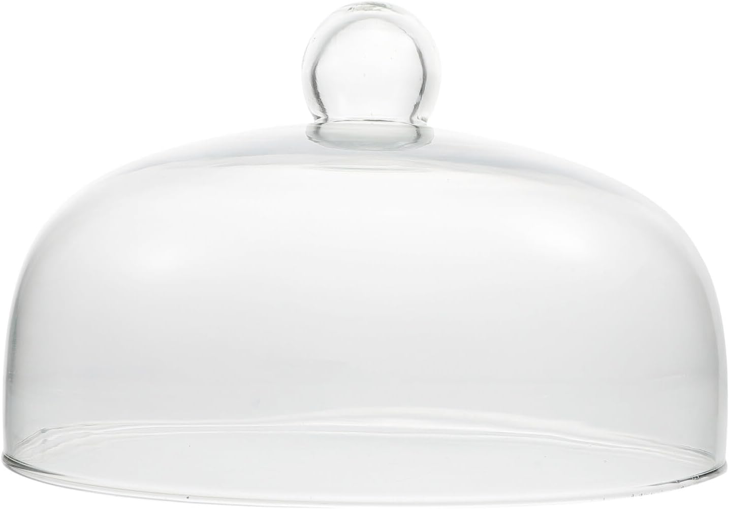Cabilock Food Cover Cake Preservation Cover Glass Craft Transparent Easy to Clean for Home Restaurant Use