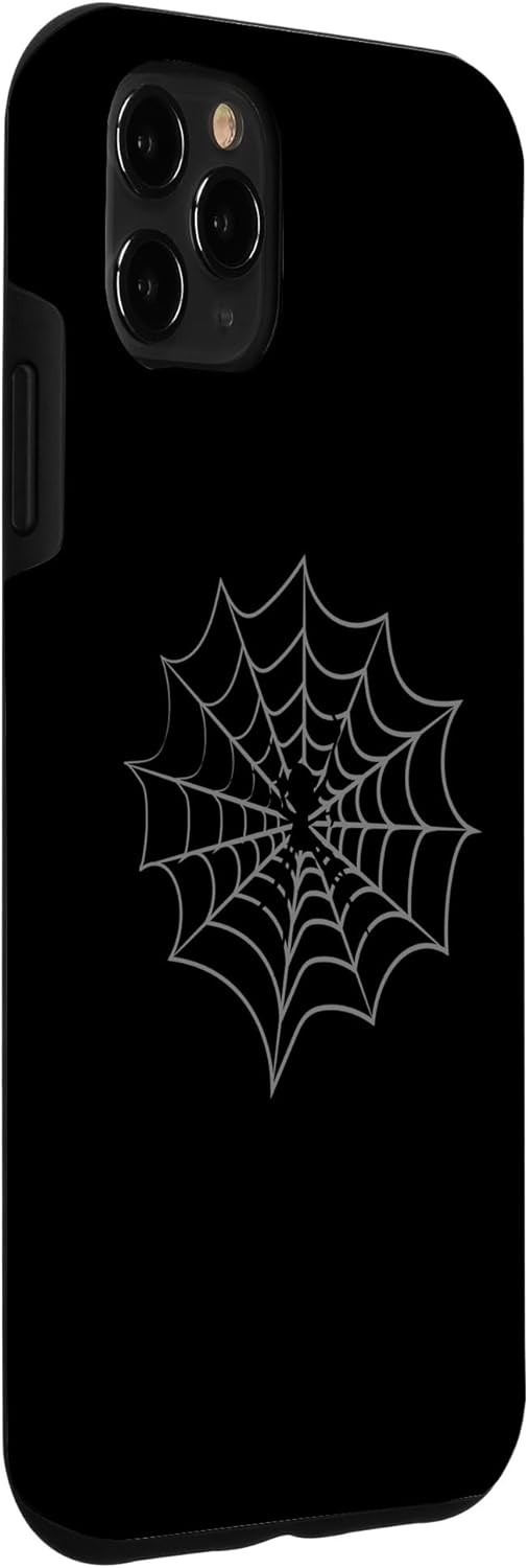 iPhone 11 Pro Max Spider Web with Black Spider Case